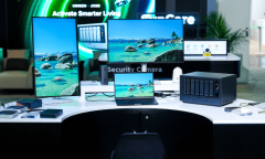 中国科技品牌绿联（UGREEN）正在拉斯维加斯CES2